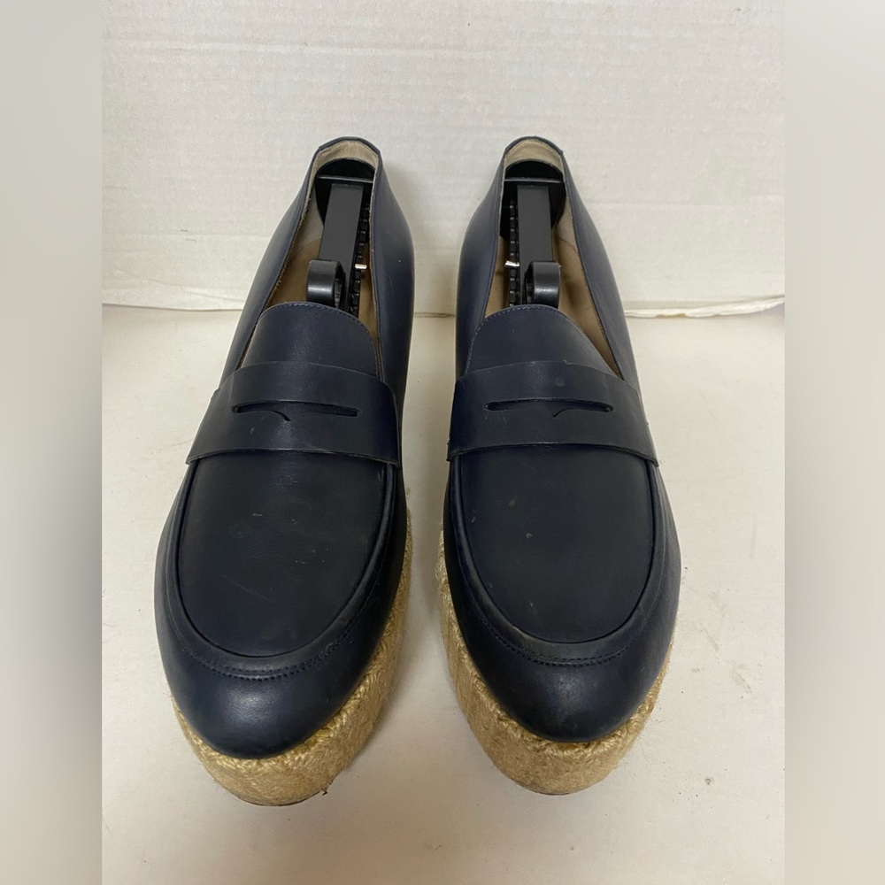 Gabriela Hearst Brucco Leather Platform Loafers Sz 41 - Picture 3 of 12